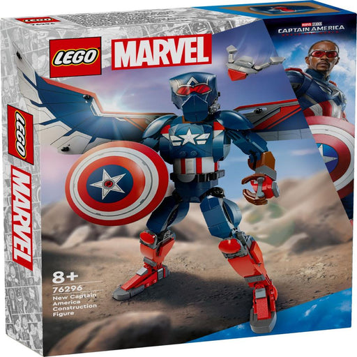 Lego 76296 Super Heroes Marvel New Captain America Construction Figure (359 Pieces)-Construction-LEGO-Toycra