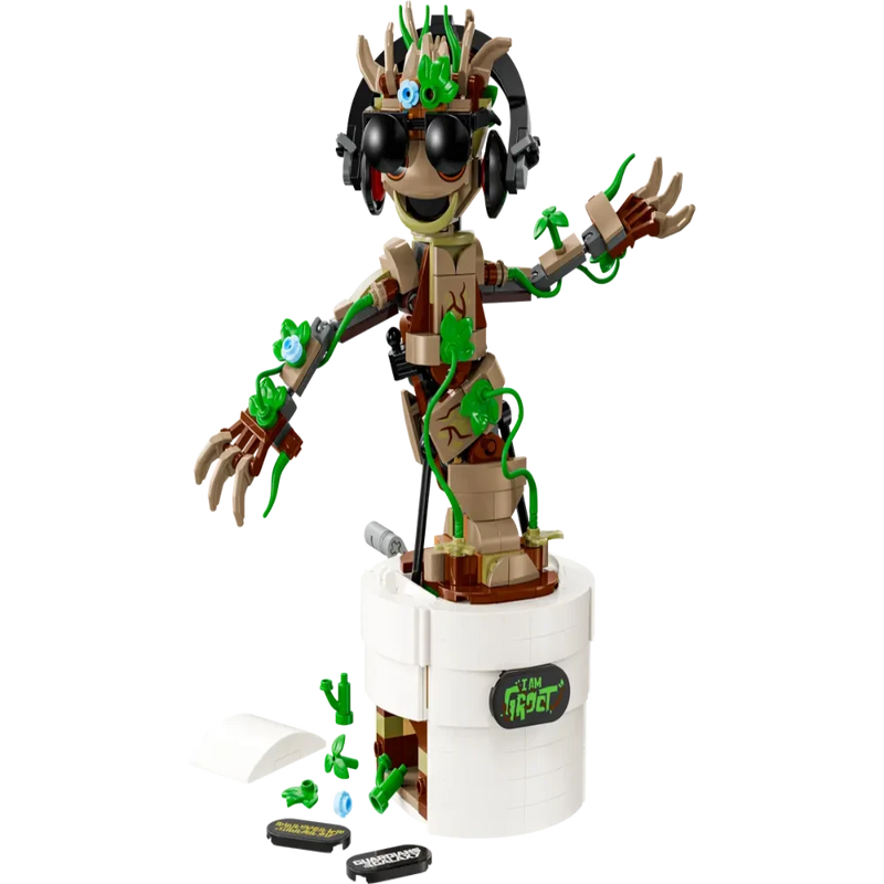 Lego 76297 Super Heroes Marvel Dancing Groot (459 Pieces)-Construction-LEGO-Toycra
