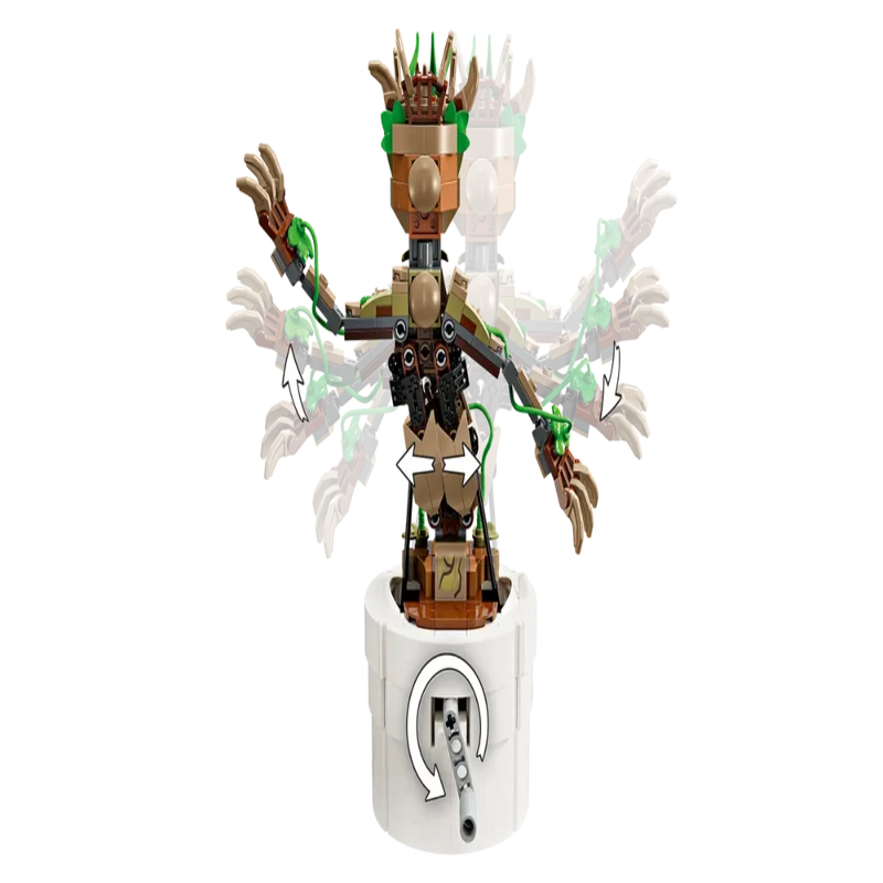 Lego 76297 Super Heroes Marvel Dancing Groot (459 Pieces)-Construction-LEGO-Toycra