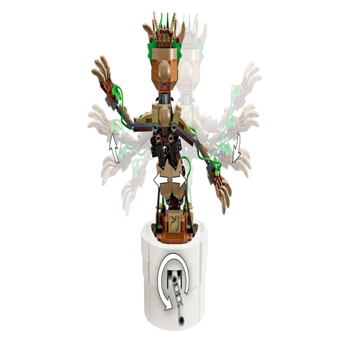 Lego 76297 Super Heroes Marvel Dancing Groot (459 Pieces)-Construction-LEGO-Toycra