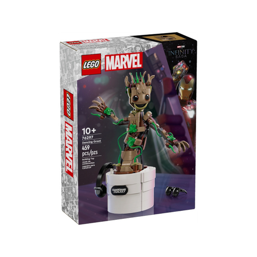 Lego 76297 Super Heroes Marvel Dancing Groot (459 Pieces)-Construction-LEGO-Toycra