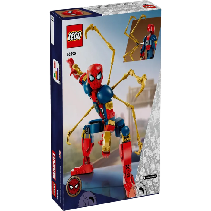 Lego 76298 Super Heroes Iron Spider-Man Construction Figure (303 Pieces)-Construction-LEGO-Toycra