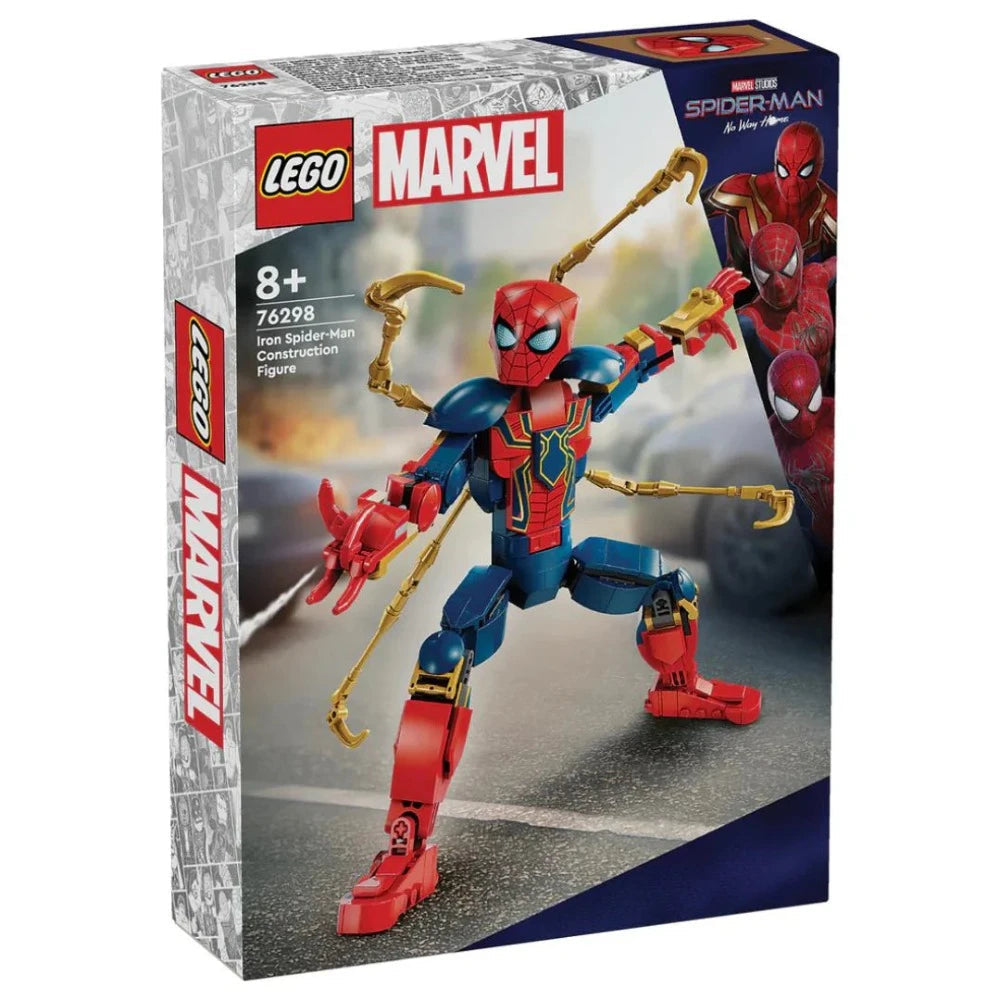 Lego 76298 Super Heroes Iron Spider-Man Construction Figure (303 Pieces)