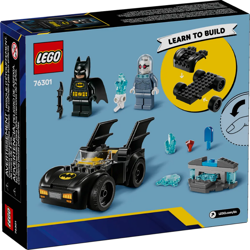 Lego 76301 DC Batman & Batmobile Vs. Mr. Freeze ( 63 Pieces )