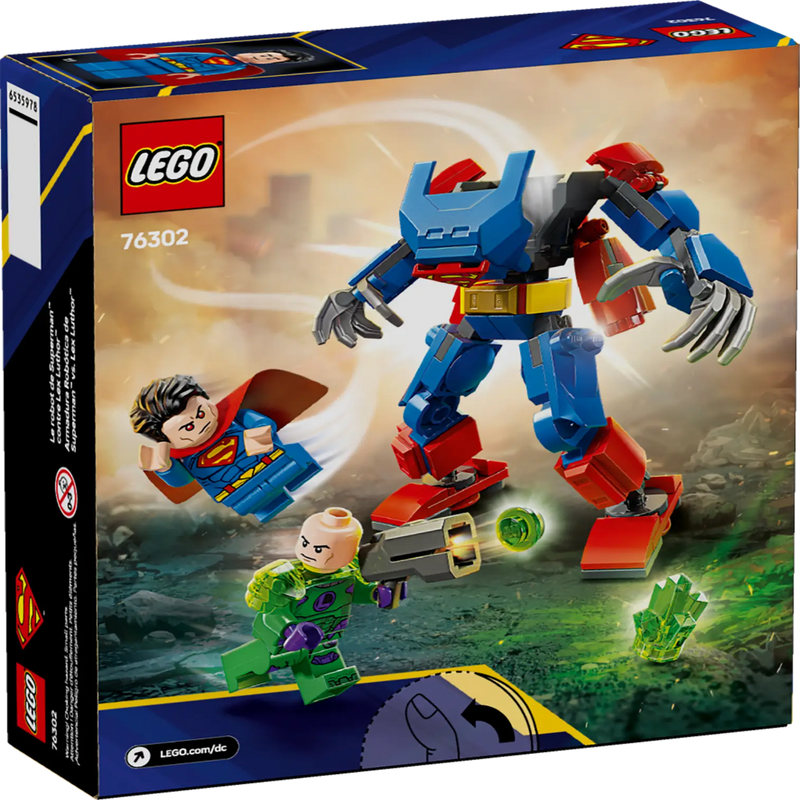 Lego 76302 Super Heroes DC Superman Mech Vs. Lex Luthor (120 Pieces)
