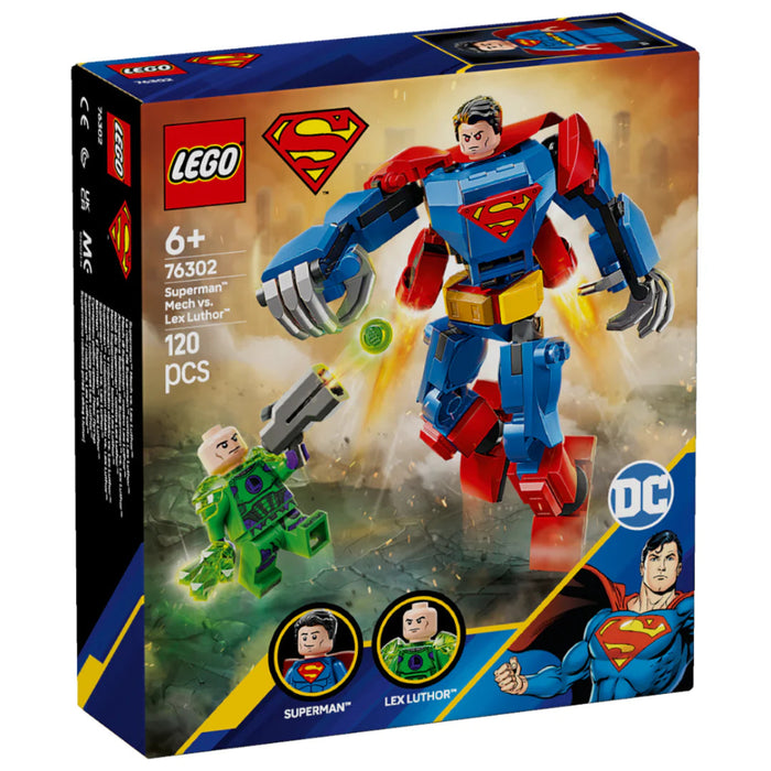 Lego 76302 Super Heroes DC Superman Mech Vs. Lex Luthor (120 Pieces)-Construction-LEGO-Toycra