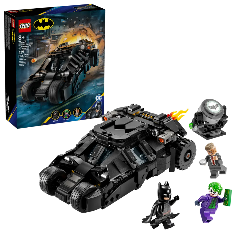 Lego 76303 DC Batman Tumbler Vs. Two-Face & The Joker ( 429 Pieces )