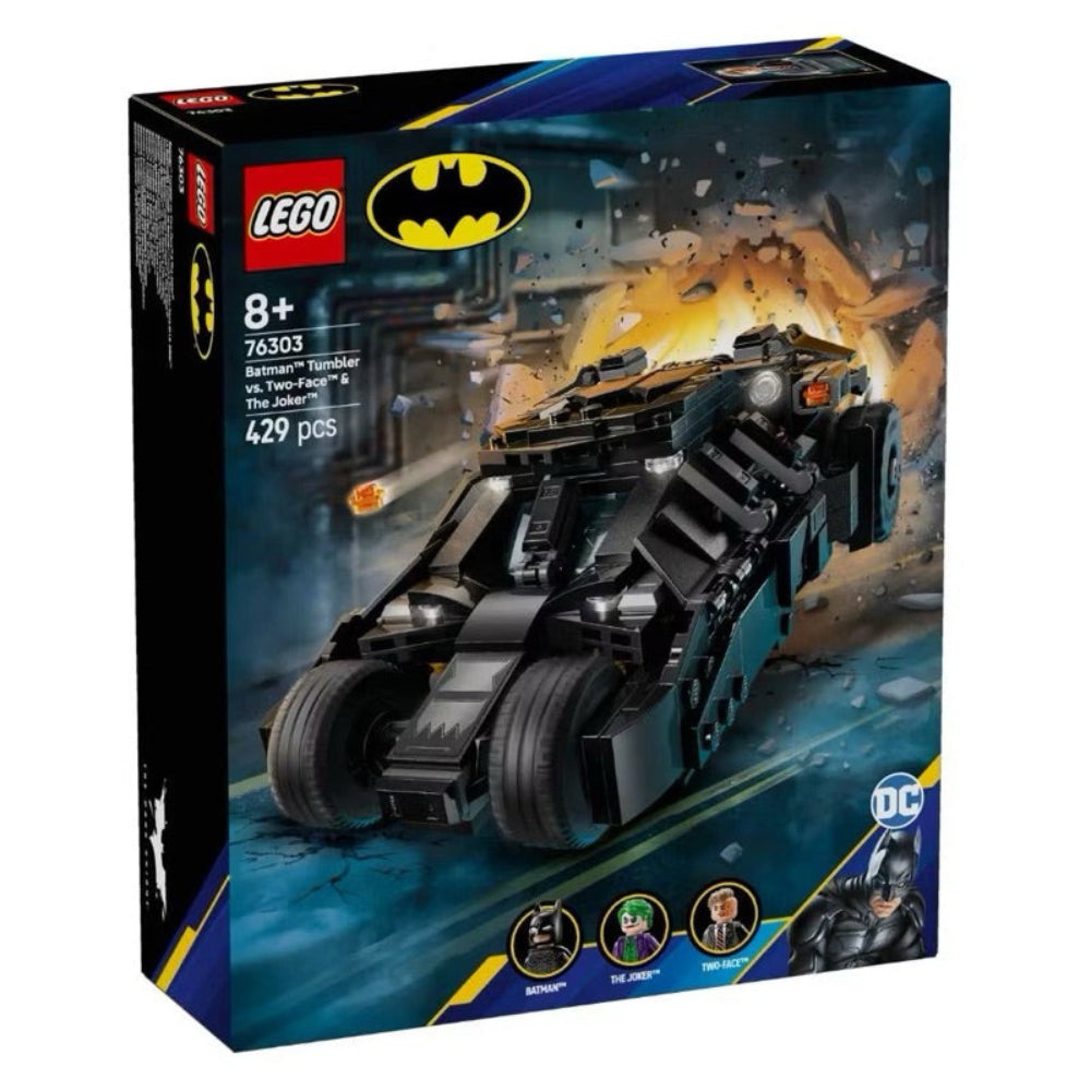Lego 76303 DC Batman Tumbler Vs. Two-Face & The Joker ( 429 Pieces )