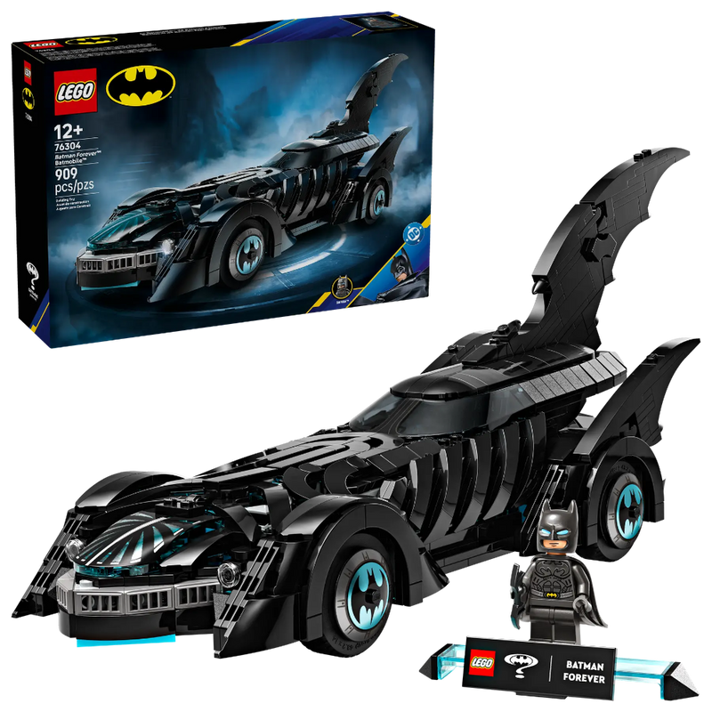 Lego 76304 Super Heroes DC Batman Forever Batmobile (909 Pieces)