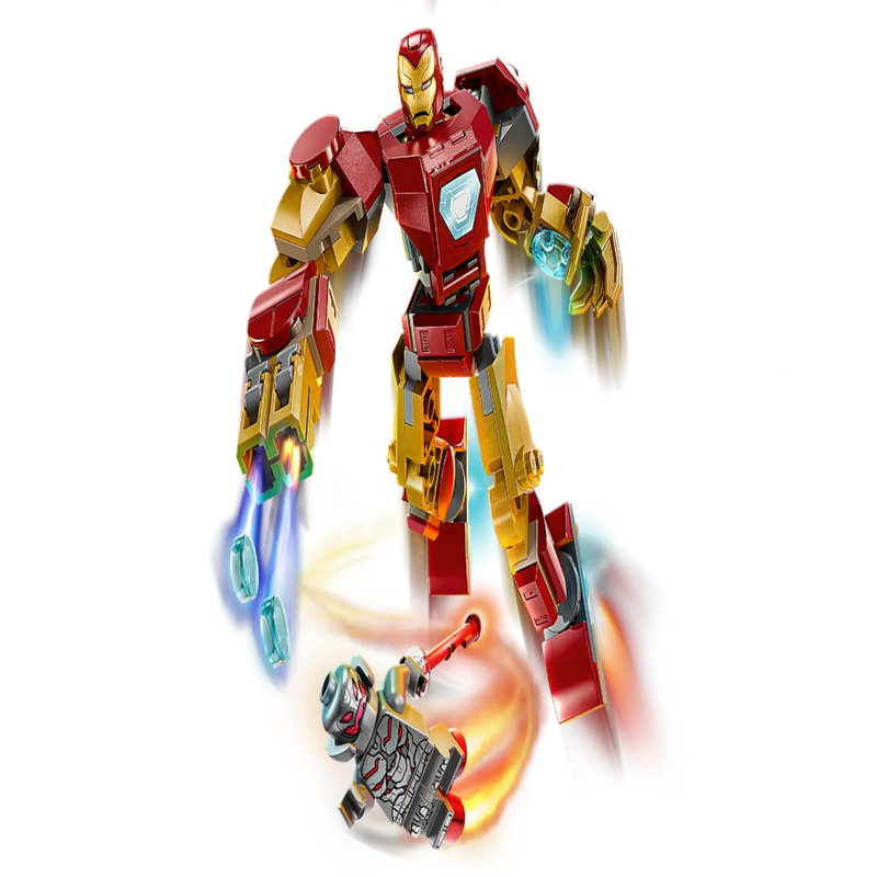 Lego 76307 Super Heroes Marvel Iron Man Mech Vs. Ultron (101 Pieces)
