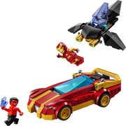 Lego 76310 Super Heroes Marvel Iron Man Car & Black Panther Vs. Red Hulk (295 Pieces)
