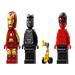 Lego 76310 Super Heroes Marvel Iron Man Car & Black Panther Vs. Red Hulk (295 Pieces)-Construction-LEGO-Toycra