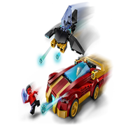Lego 76310 Super Heroes Marvel Iron Man Car & Black Panther Vs. Red Hulk (295 Pieces)
