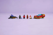 Lego 76310 Super Heroes Marvel Iron Man Car & Black Panther Vs. Red Hulk (295 Pieces)