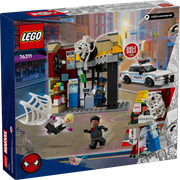 Lego 76311 Marvel Spider-Verse Miles Morales Vs. The Spot (375 Pieces)