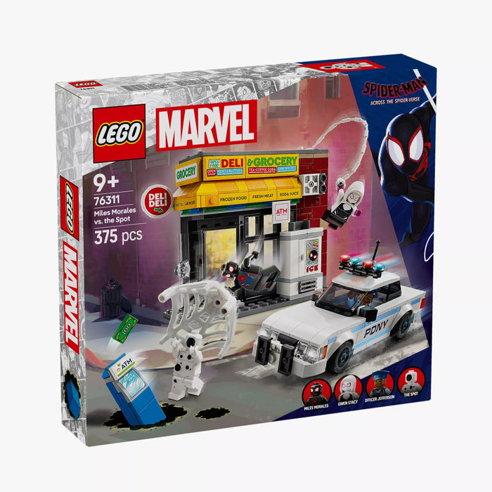 Lego 76311 Marvel Spider-Verse Miles Morales Vs. The Spot (375 Pieces)-Construction-LEGO-Toycra