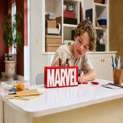 Lego 76313 Marvel Logo & Minifigures ( 931 Pieces )