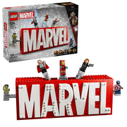Lego 76313 Marvel Logo & Minifigures ( 931 Pieces )