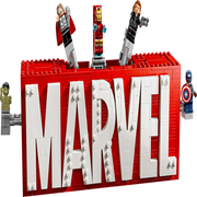 Lego 76313 Marvel Logo & Minifigures ( 931 Pieces )