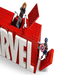 Lego 76313 Marvel Logo & Minifigures ( 931 Pieces )-Construction-LEGO-Toycra