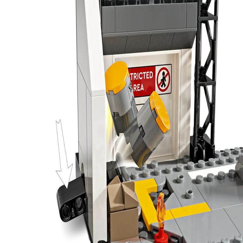 Lego 76314 Marvel Captain America: Civil War Action Battle ( 736 Pieces )