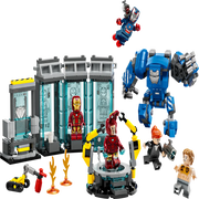 Lego 76315 Super Heroes Marvel Iron Man's Laboratory: Hall of Armor (384Pieces)