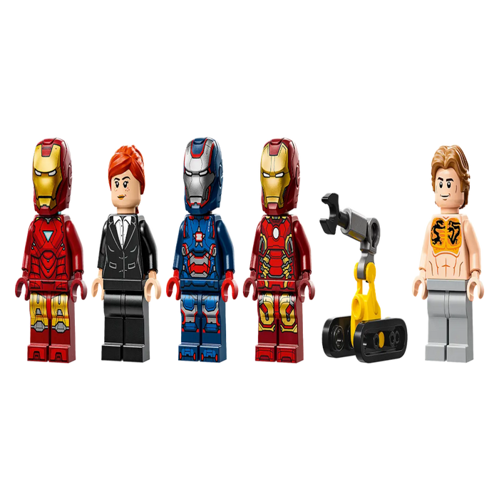 Lego 76315 Super Heroes Marvel Iron Man's Laboratory: Hall of Armor (384Pieces)-Construction-LEGO-Toycra