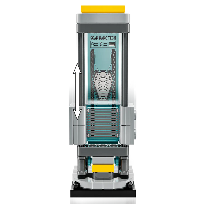Lego 76315 Super Heroes Marvel Iron Man's Laboratory: Hall of Armor (384Pieces)