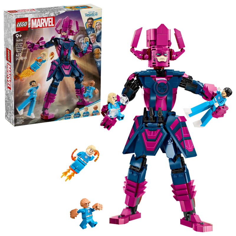Lego 76316 Super Heroes Marvel Fantastic Four vs. Galactus Construction Figure (427 Pieces)
