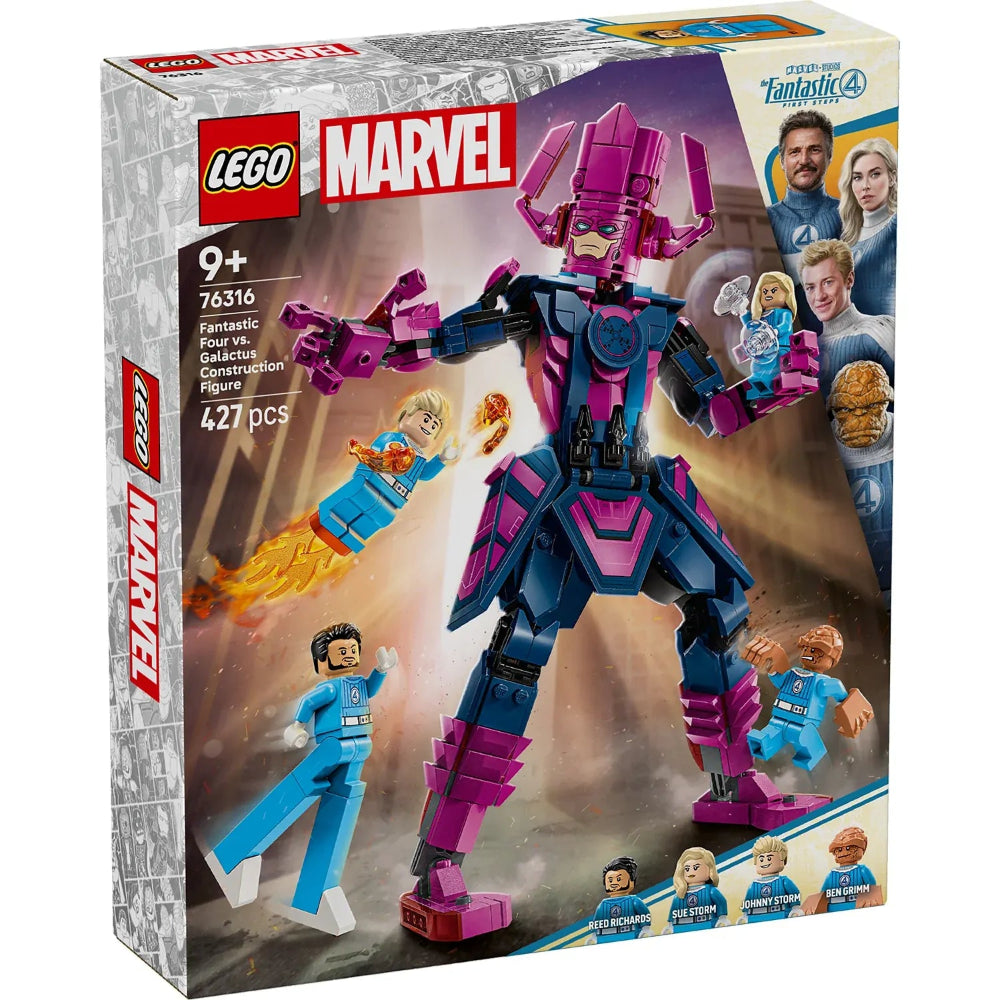 Lego 76316 Super Heroes Marvel Fantastic Four vs. Galactus Construction Figure (427 Pieces)