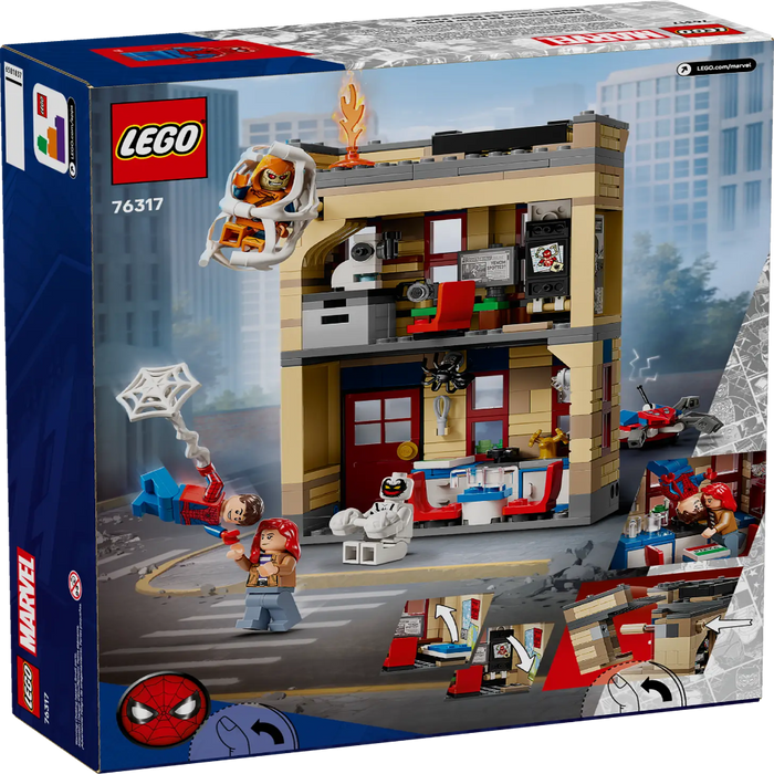 Lego 76317 Super Heroes Marvel Peter Parker’s Apartment (394 Pieces)-Construction-LEGO-Toycra