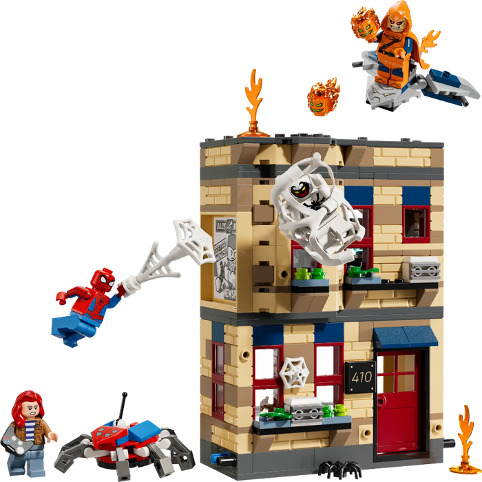 Lego 76317 Super Heroes Marvel Peter Parker’s Apartment (394 Pieces)-Construction-LEGO-Toycra