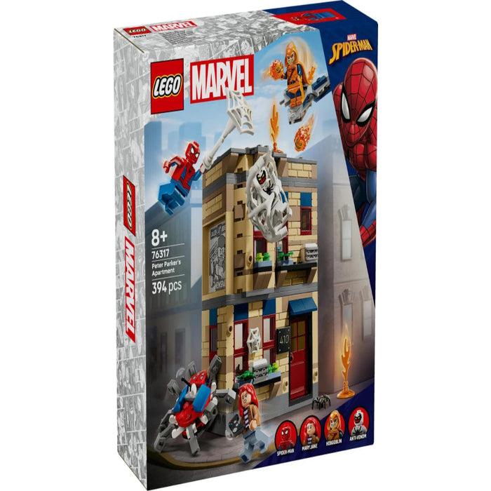 Lego 76317 Super Heroes Marvel Peter Parker’s Apartment (394 Pieces)-Construction-LEGO-Toycra
