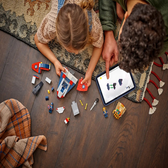 Lego 76319 Super Heroes Marvel Captain America vs. Thanos (107 Pieces)-Construction-LEGO-Toycra