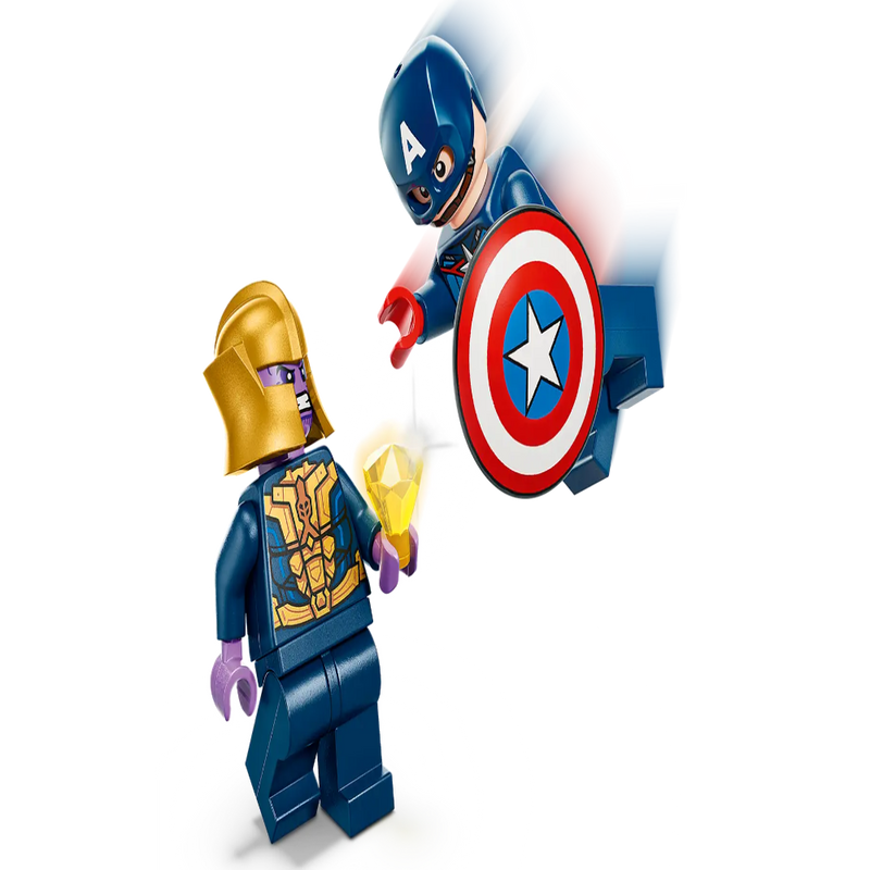 Lego 76319 Super Heroes Marvel Captain America vs. Thanos (107 Pieces)