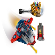 Lego 76319 Super Heroes Marvel Captain America vs. Thanos (107 Pieces)