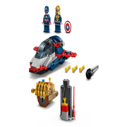 Lego 76319 Super Heroes Marvel Captain America vs. Thanos (107 Pieces)
