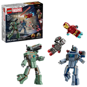Lego 76320 Super Heroes Marvel Iron Man & War Machine vs. Hammer Drones (204 Pieces)