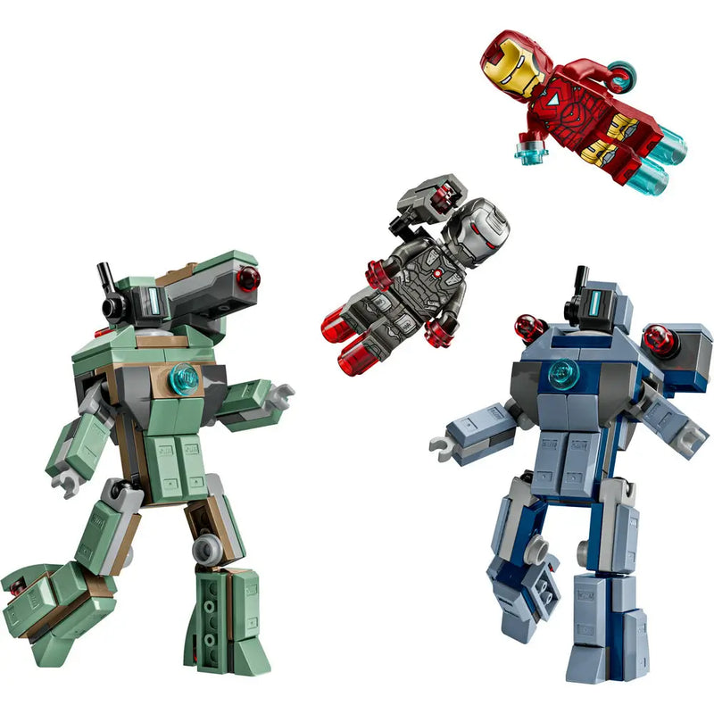 Lego 76320 Super Heroes Marvel Iron Man & War Machine vs. Hammer Drones (204 Pieces)