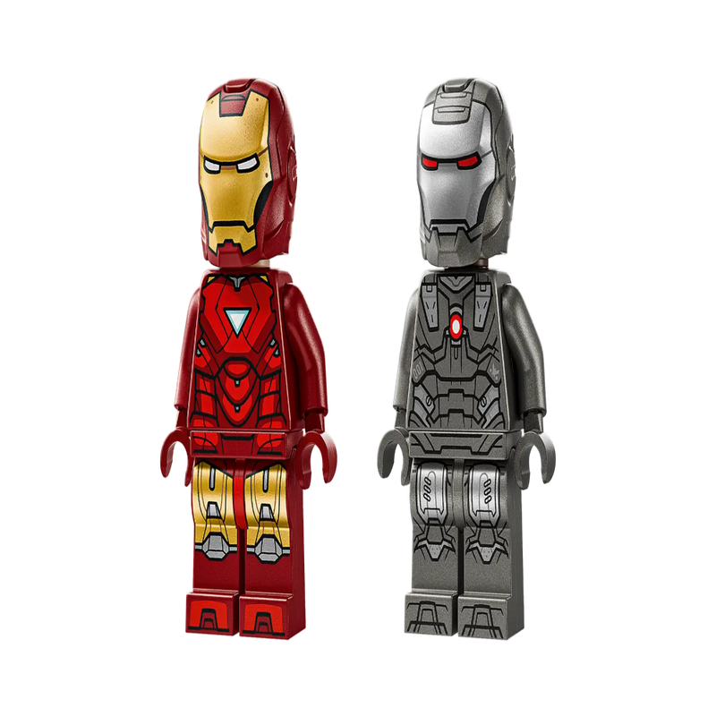 Lego 76320 Super Heroes Marvel Iron Man & War Machine vs. Hammer Drones (204 Pieces)