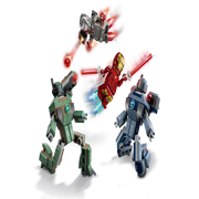 Lego 76320 Super Heroes Marvel Iron Man & War Machine vs. Hammer Drones (204 Pieces)