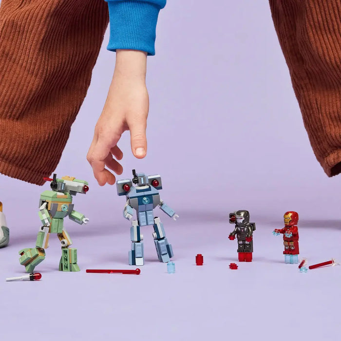 Lego 76320 Super Heroes Marvel Iron Man & War Machine vs. Hammer Drones (204 Pieces)-Construction-LEGO-Toycra