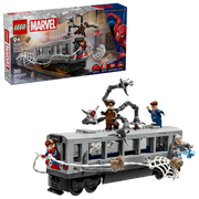 Lego 76321 Super Heroes Marvel Spider-Man vs. Doc Ock Subway Train Scene (393 Pieces)