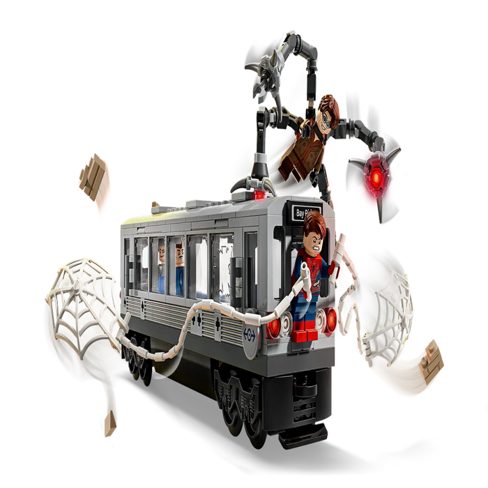 Lego 76321 Super Heroes Marvel Spider-Man vs. Doc Ock Subway Train Scene (393 Pieces)-Construction-LEGO-Toycra
