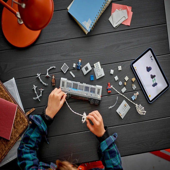 Lego 76321 Super Heroes Marvel Spider-Man vs. Doc Ock Subway Train Scene (393 Pieces)-Construction-LEGO-Toycra