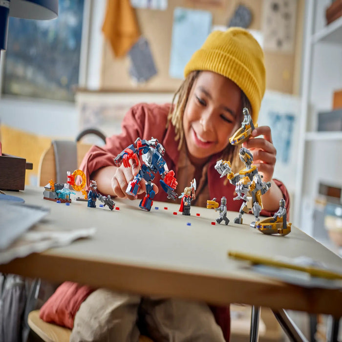 Lego 76322 Super Heroes Marvel Avengers: Endgame Thor vs. Chitauri (373 Pieces)-Construction-LEGO-Toycra