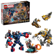 Lego 76322 Super Heroes Marvel Avengers: Endgame Thor vs. Chitauri (373 Pieces)