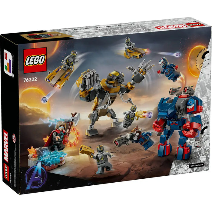 Lego 76322 Super Heroes Marvel Avengers: Endgame Thor vs. Chitauri (373 Pieces)-Construction-LEGO-Toycra