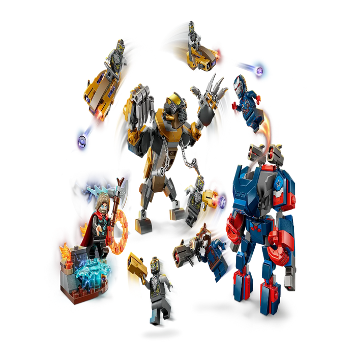 Lego 76322 Super Heroes Marvel Avengers: Endgame Thor vs. Chitauri (373 Pieces)-Construction-LEGO-Toycra