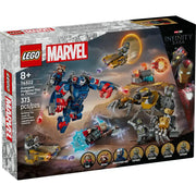 Lego 76322 Super Heroes Marvel Avengers: Endgame Thor vs. Chitauri (373 Pieces)